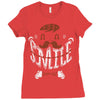 keep smile everyday Ladies Fitted T-Shirt
