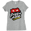 pizza time (2) Ladies Fitted T-Shirt