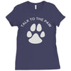 paw pun for pet lovers Ladies Fitted T-Shirt