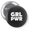 girl power Pin-back button