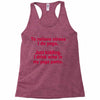 drink wine in ractangle Racerback Tank