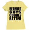 beard Ladies Fitted T-Shirt