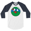 who watches the pizza 3/4 Sleeve Shirt