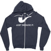 sherlock holmes just deduce it Zipper Hoodie