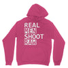 real men shoot raw Unisex Hoodie