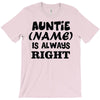 personalised auntie T-Shirt