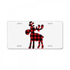lumberjack reindeer License Plate