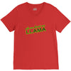ask me about my llama V-Neck Tee