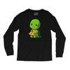 ninja diet (green) Long Sleeve Shirts