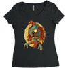 zombie new Women's Triblend Scoop T-shirt