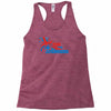 1970s retro tv show the new avengers Racerback Tank