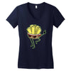 exotic butter disco Women's V-Neck T-Shirt