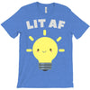 lit af kawaii light bulb T-Shirt