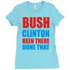 bush clinton large Ladies Fitted T-Shirt