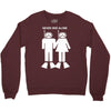 never dive alone scuba diving Crewneck Sweatshirt