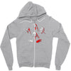 bohemian revenge Zipper Hoodie
