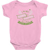 i'm not superstitious, but i am a little stitious Baby Onesie
