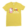 My Unicorn Ate My Homework Ladies Fitted T-Shirt