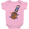 pop up knuckles1 Baby Onesie