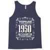 vintage made in 1950 perfectly aged a living legend Tank Top