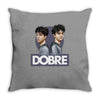 Dobre Twins Throw Pillow