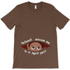 April Peeking Out Baby Boy T-Shirt