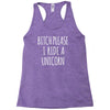 b please unicorn Racerback Tank