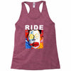 ride going blank again rock music band Racerback Tank