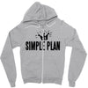 simple plan Zipper Hoodie