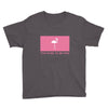 Too Pure To Be Pink Youth Tee