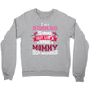 running mommy white Crewneck Sweatshirt