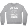 she's my lucky charm Crewneck Sweatshirt