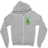 pickle rick Zipper Hoodie