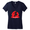 vic ninja Women's V-Neck T-Shirt