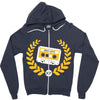 cassette taps Zipper Hoodie