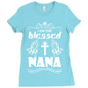 I Am One Blessed Nana Ladies Fitted T-Shirt