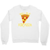 will plie for pizza Crewneck Sweatshirt