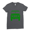defender land rover Ladies Fitted T-Shirt