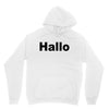 hallo Unisex Hoodie
