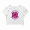 lady luck smile on me Crop Top