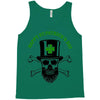 happy saint patrick day skull Tank Top