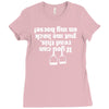if you can read this put me back on my horse Ladies Fitted T-Shirt