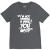 im not wearing a mask you V-Neck Tee