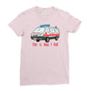 how i roll ambulance Ladies Fitted T-Shirt