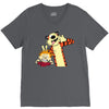 Calvin and hobbes V-Neck Tee