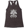 Poppa The Man The Myth The Legend Racerback Tank