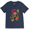boba flower V-Neck Tee
