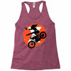black attack Racerback Tank