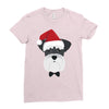 schnauzer dog Ladies Fitted T-Shirt