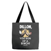 predator movie dillon licensed adult Tote Bags
